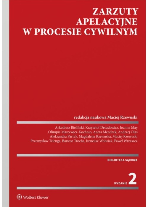 Zarzuty apelacyjne w procesie cywilnym w.2