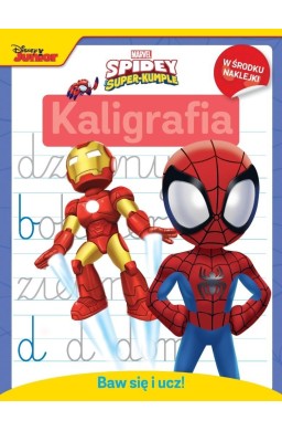 Baw się i ucz! Kaligrafia. Marvel Spidey...