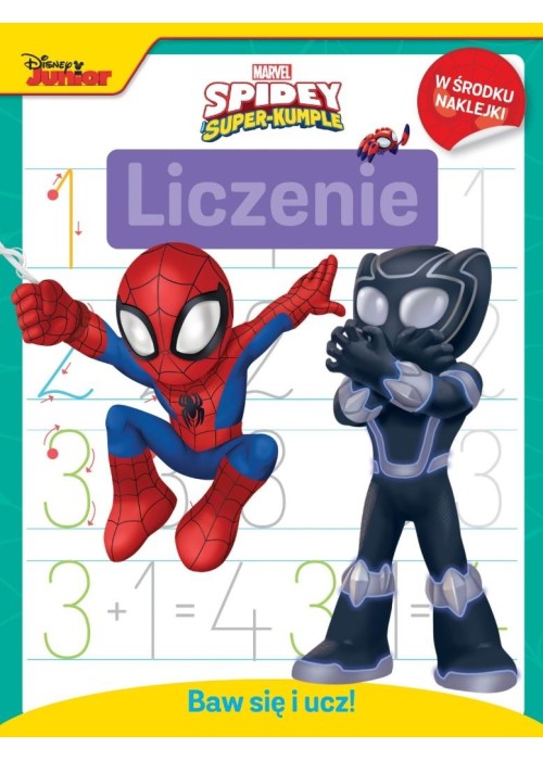 Marvel Spidey i Super-kum Baw się i ucz! Liczenie