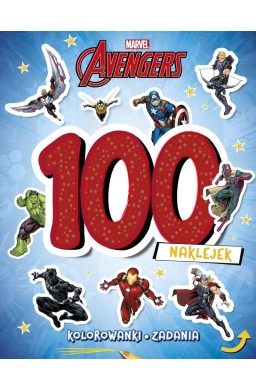 100 naklejek. Marvel Avengers