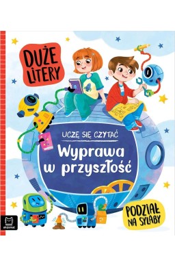 Uczę się czytać. Duże litery. Podział na sylaby