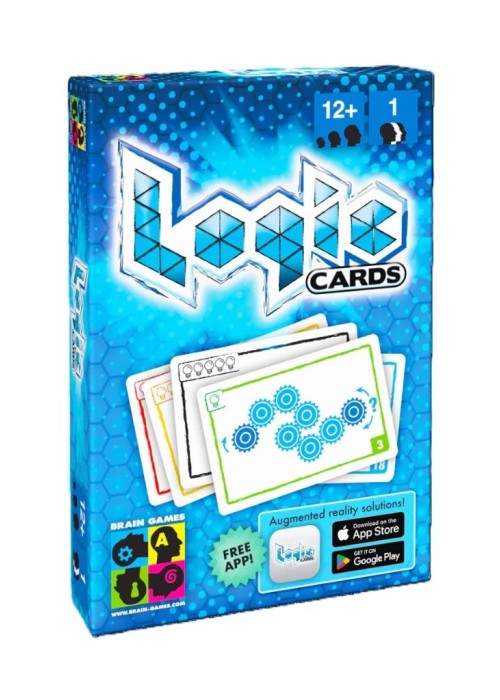 Logic Cards blue BRAIN GAMES