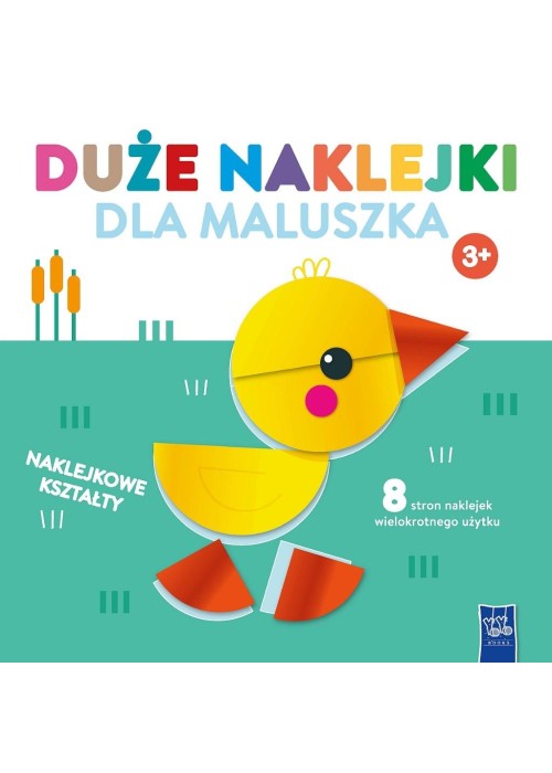 Duże naklejki dla maluszka 3+ Kaczuszka