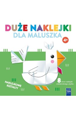 Duże naklejki dla maluszka 4+ Kurka