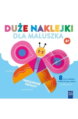 Duże naklejki dla maluszka 4+ Motylek