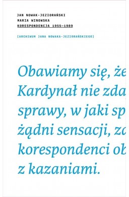 Jan-Nowak J. Maria W. Korespondencja 1995/89