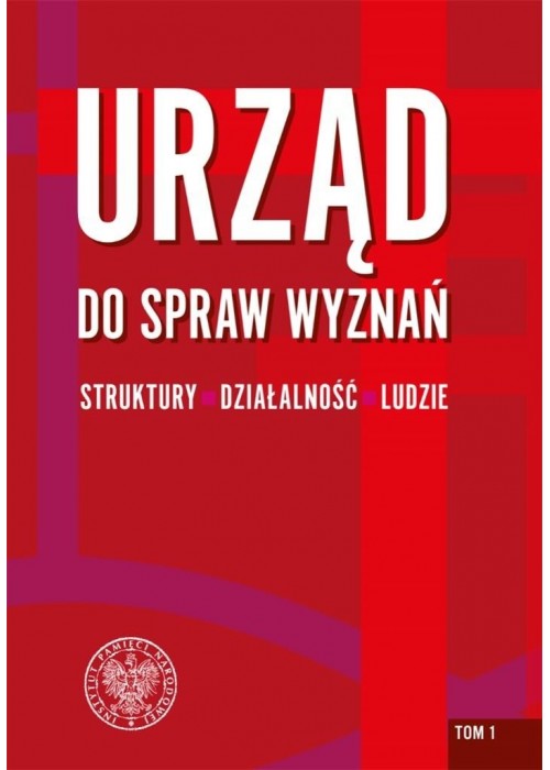 Urząd do spraw Wyznań T.1