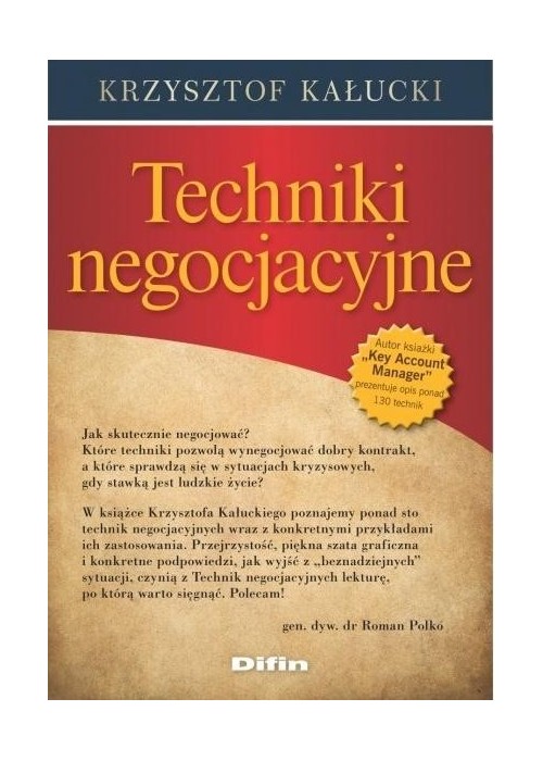 Techniki negocjacyjne