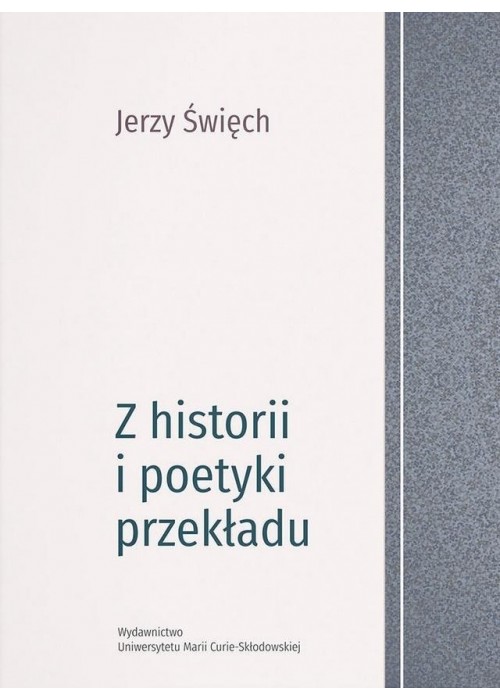 Z historii i poetyki przekładu