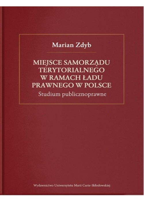 Miejsce samorządu terytorialnego w ramach ładu...