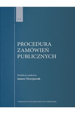 Procedura zamówień publicznych T.1