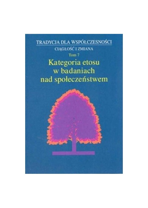 Kategoria etosu w badaniach nad społeczeństwem