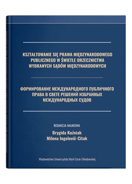 Kształtowanie się prawa międzynarodowego pub. ...