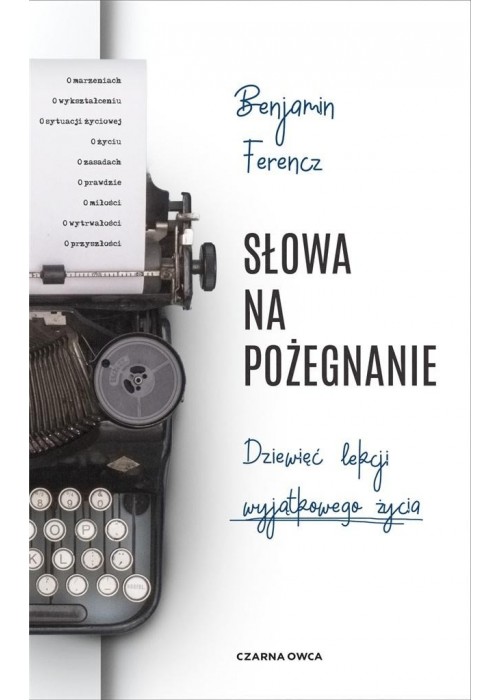 Słowa na pożegnanie