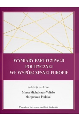 Wymiary partycypacji politycznej we...