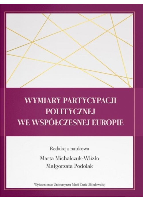 Wymiary partycypacji politycznej we...