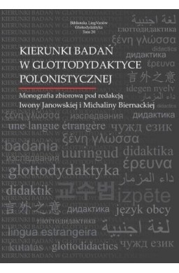 Kierunki badań w glottodydaktyce polonistycznej