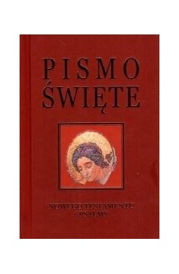 Pismo Święte NT i psalmy - bordo, złocony