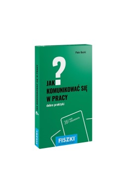 Fiszki. Jak komunikować się w pracy?