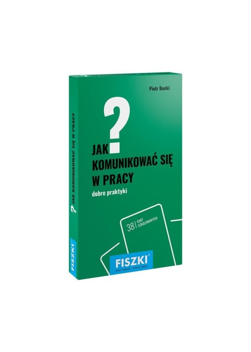 Fiszki. Jak komunikować się w pracy?