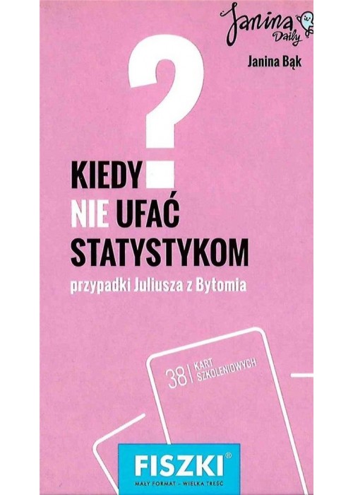 Fiszki. Kiedy nie ufać statystykom?