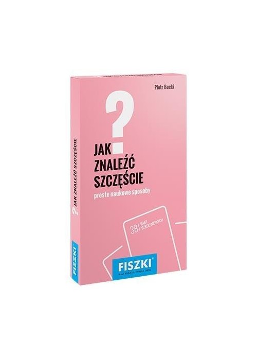 Fiszki. Jak znaleźć szczęście?