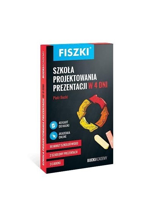 Fiszki. Szkoła projektowania prezentacji w 4 dni