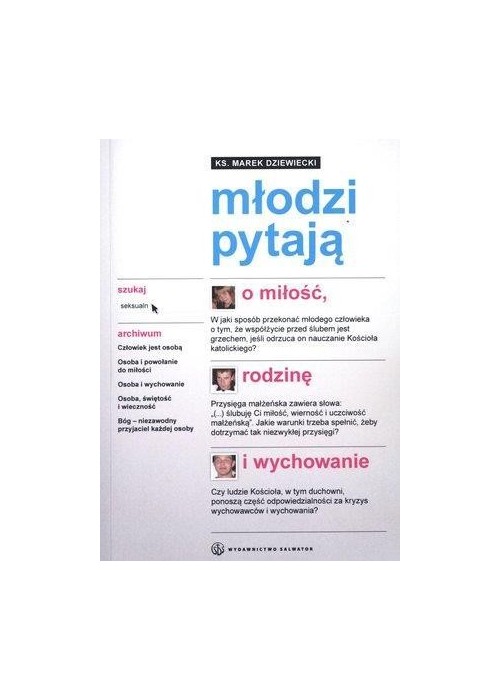 Młodzi pytają o miłość, rodzinę i wychowanie