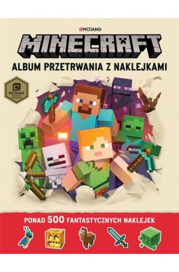 Minecraft. Album przetrwania z naklejkami