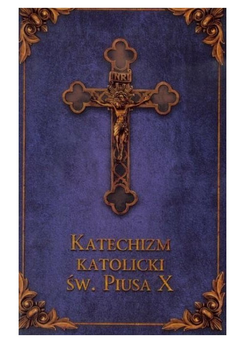 Katechizm katolicki Św. Piusa X (granat)