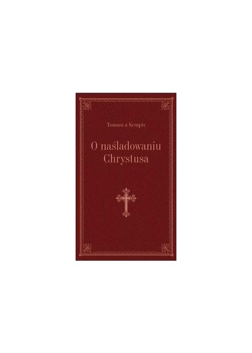 O naśladowaniu Chrystusa - bordo