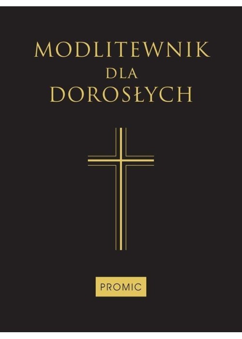 Modlitewnik dla dorosłych czarny w.2015