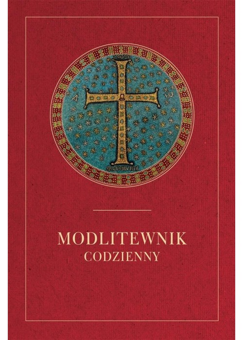 Modlitewnik codzienny (oprawa bordowa)