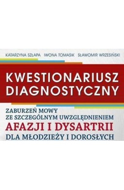 Kwestionariusz diagnostyczny. Arkusz diagnostyczny