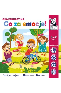 Co za emocje! Gra edukacyjna. Kapitan Nauka