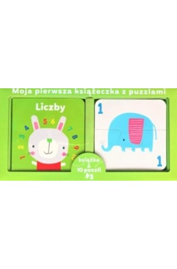 Książka & 10 puzzli liczby