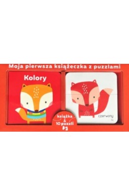 Książka & 10 puzzli kolory