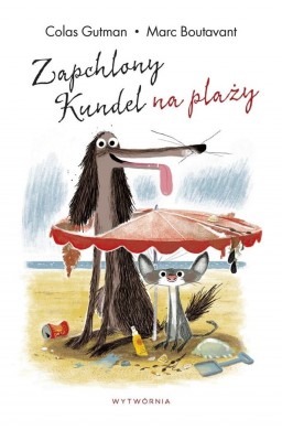 Zapchlony Kundel na plaży