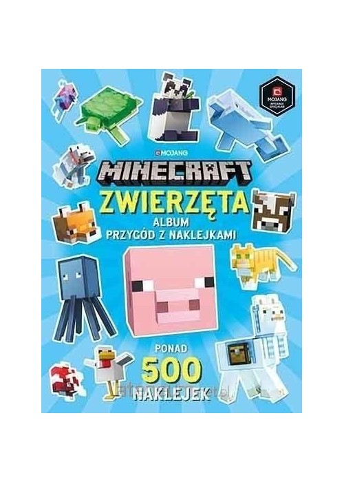 Minecraft. Zwierzęta. Album przygód.. w.2020