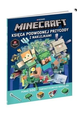 Minecraft. Księga podwodnej przygody z naklejkami