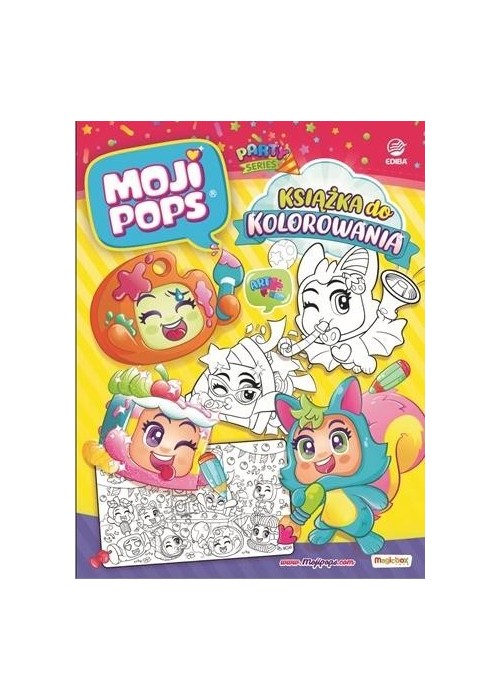 MojiPops - Książka do kolorowania