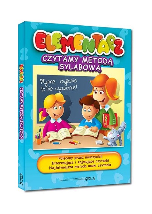 Elementarz - czytanie metodą sylabową Greg