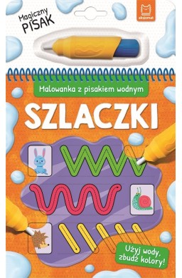 Malowanka z pisakiem wodnym. Szlaczki