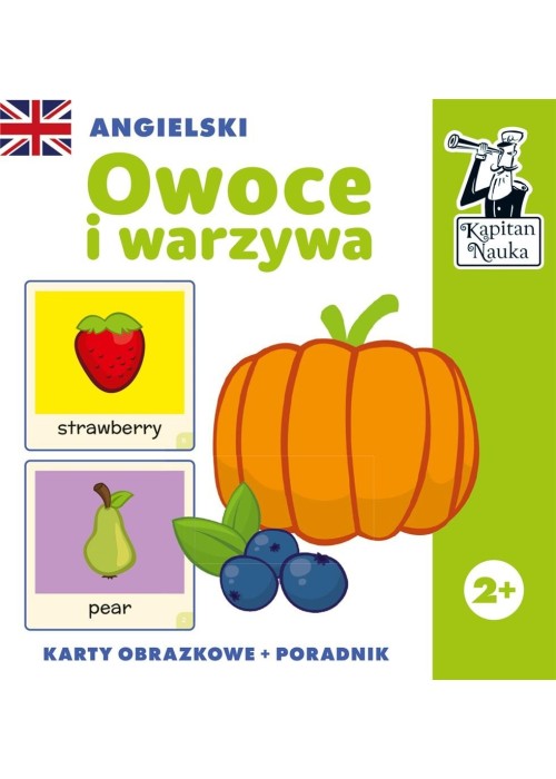 Kapitan Nauka Ang. Karty obraz. Owoce i warzywa