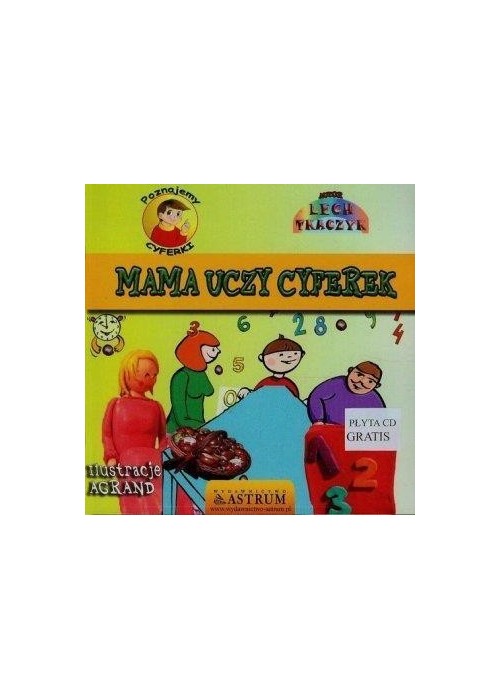 Poznajemy cyferki. Mama uczy cyferek +CD