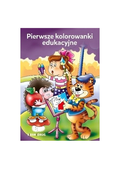 Pierwsze kolorowanki edukacyjne