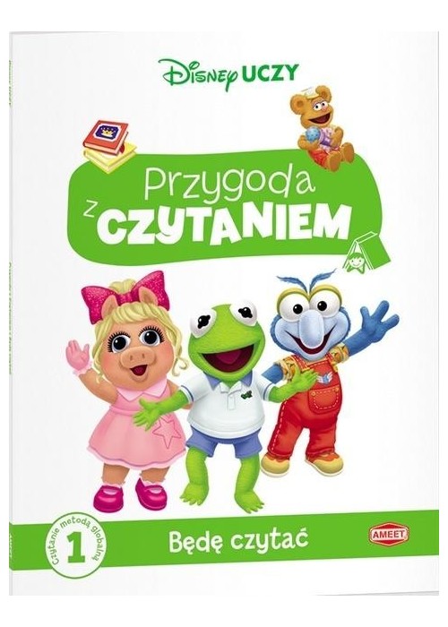 Disney Uczy. Przygoda z Czytaniem. Będę czytać