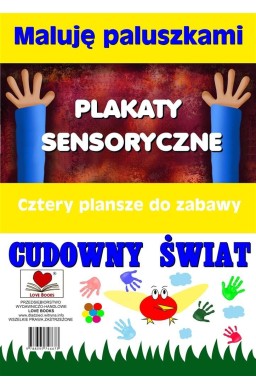 Plakaty sens. Maluję paluszkami. Cudowny świat