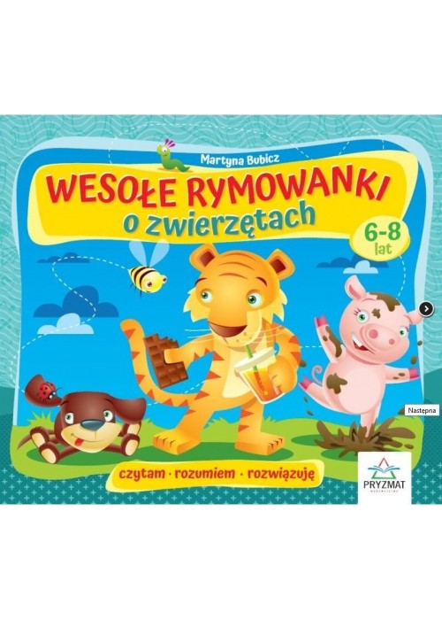 Wesołe rymowanki o zwierzętach 6-8lat