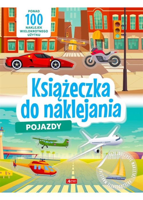 Pojazdy. Książeczka do naklejania